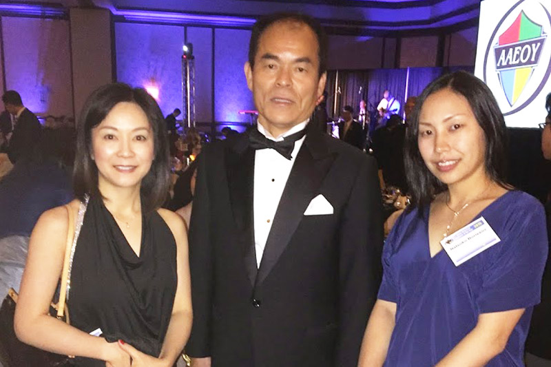 Asian American Engineer of the Year Award 2015 with Dr Shuji Nakamura